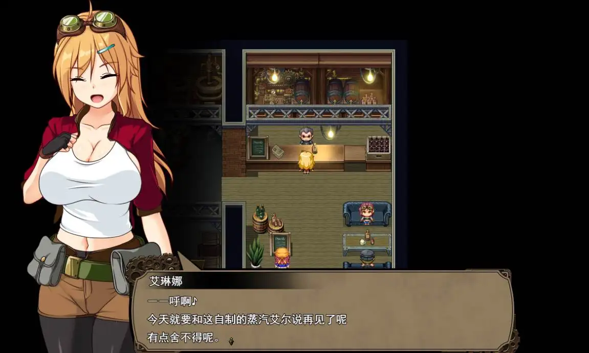 埃琳娜与机魔之都：エリナと機魔の都 Ver1.1~AI汉化版+全回想存档[电脑2G]